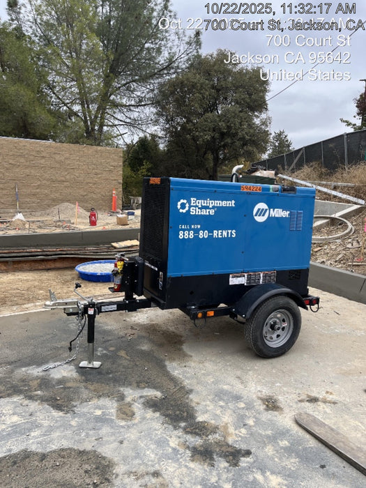 2025 MILLER ELECTRIC BIG BLUE 500