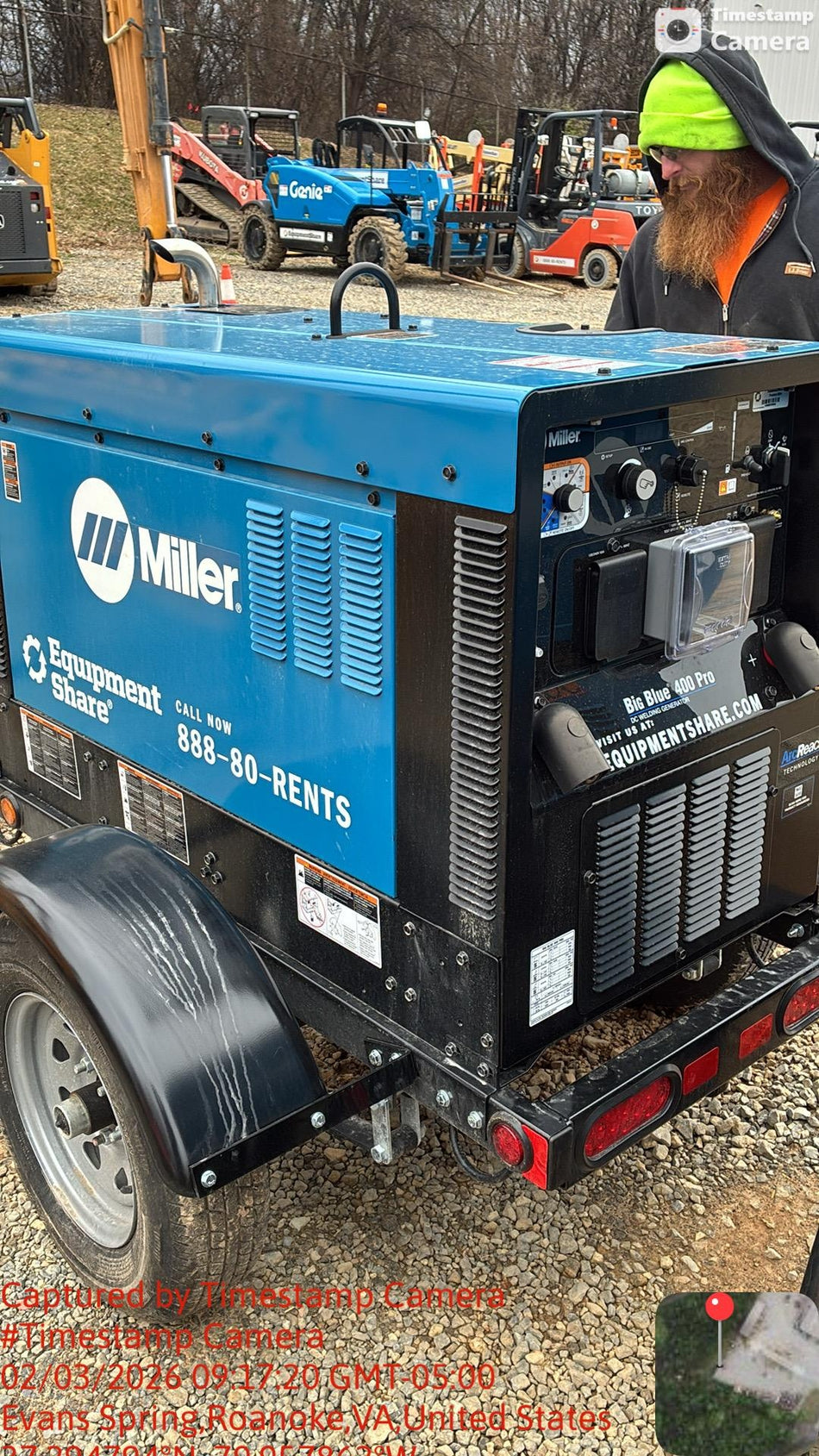 2026 MILLER ELECTRIC BIG BLUE 400