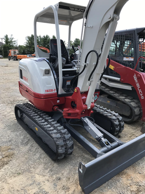 2021 Takeuchi TB235-2R Canopy, Rubber Tracks, Manual QC