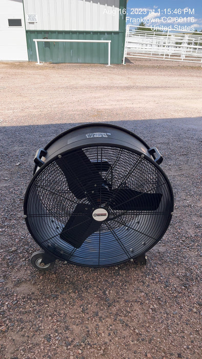 2019 CENTRAL MACHINERY 24" SHOP FAN