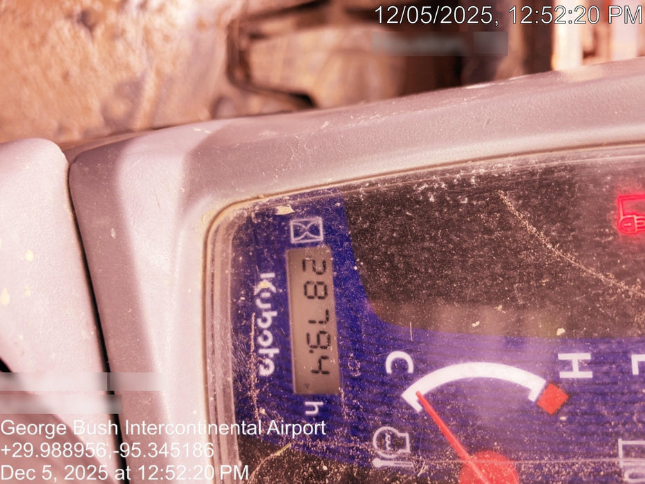 2019 Kubota SVL95-2S Cab/Heat/Air, Standard Tracks, Standard Flow w/Manual QC, 80" HD Bucket w/ Smooth Cutting Edge