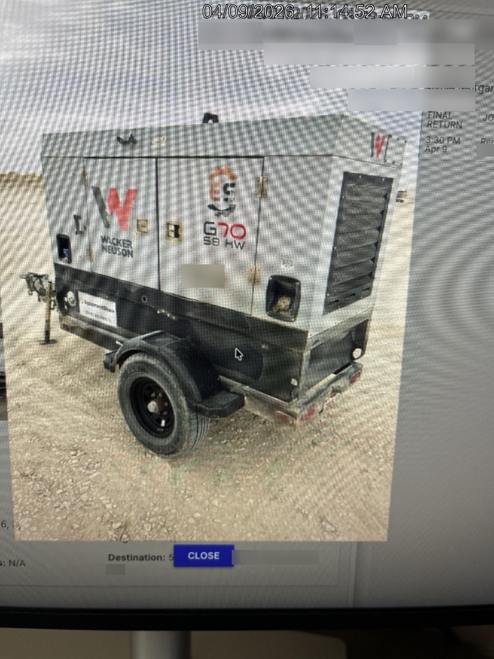 2019 WACKER NEUSON G70