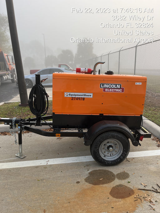 2022 Lincoln Electric LE400 Kubota V1505, Trlr, Cable Rack, Light Kit, ES Decals, T3