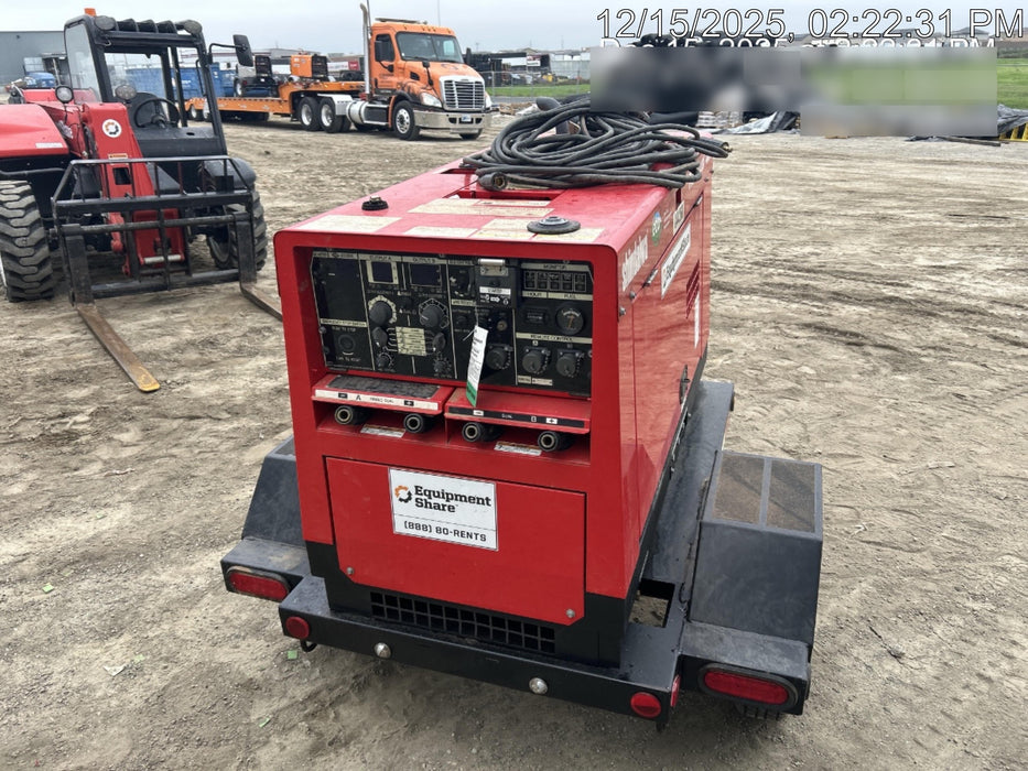 2022 Shindaiwa DGW400MDL Kubota D902 Engine, 23 HP, Dual Op Welder, Wire, Arc, Droop Stick, Tig, and CC Stick Functionality, Simulphase, 3 Phase and 1 Phase Gen Output, Single Axle NB Trlr, Slr Trckl Chrg 12V 12W, Fire Ext