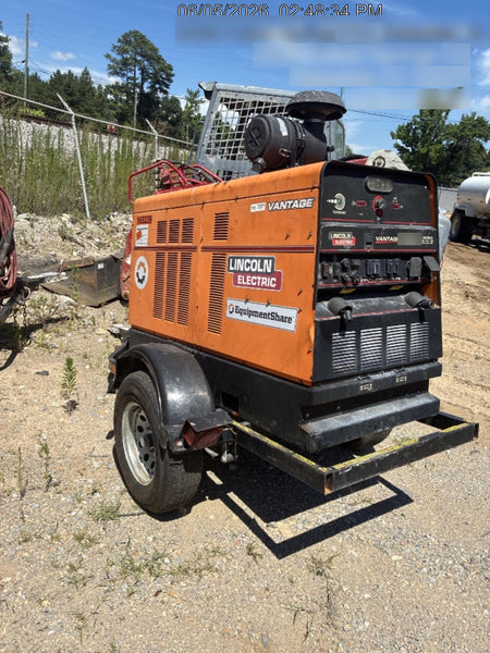 2021 Lincoln Electric Vantage 549X Ready Pak 3, ORANGE (includes trailer, cable rack, fender light kit)
