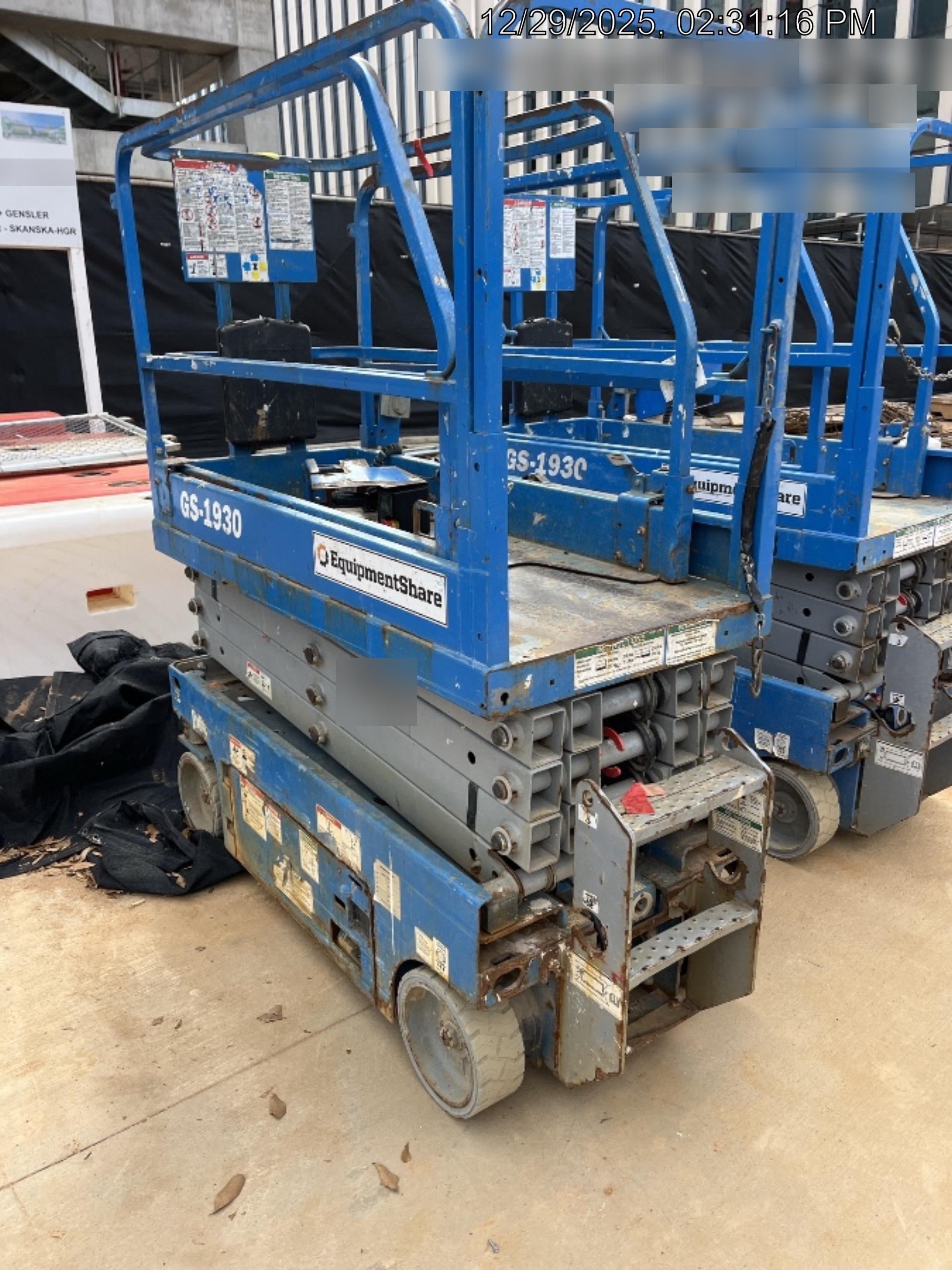 2020 Genie GS-1930 Standard Machine