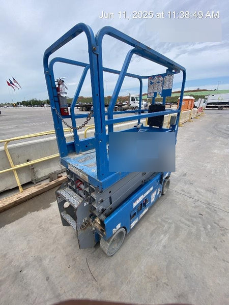 2019 Genie GS-1930 Fixed rails with chain Entry