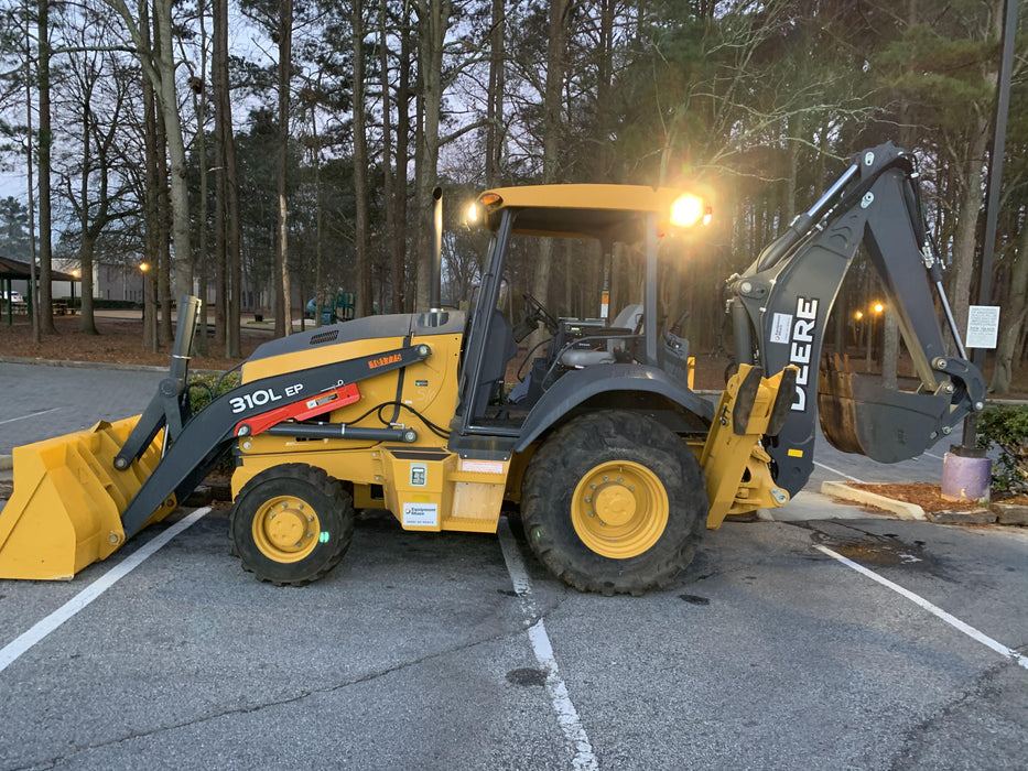 2020 John Deere 310LEP Canopy, 4WD, Standard Stick, Pilot Controls, 2 Way Hydraulics, TAG Manual QC