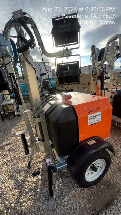 2024 Wanco WLTT-4MM4K Diesel, Deep Sea Controller, Shore Power Plug, Auto Start, (4) 350W LED Floodlights, 4kW Generator, 60 Gal Fuel Tank, 2" Ball, T3