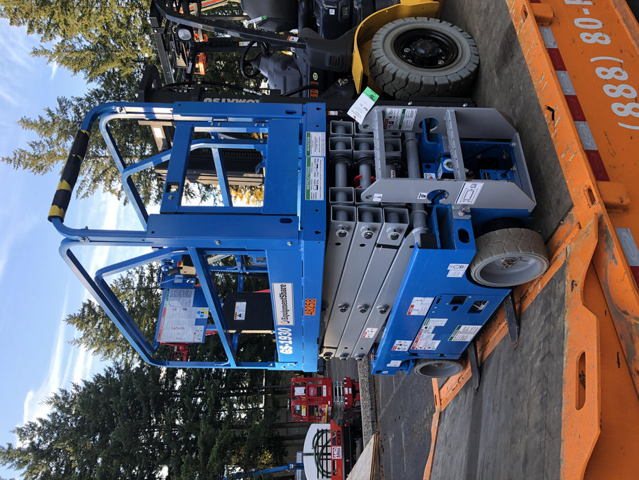 2019 Genie GS-1930 Half Height Swing Gate, 800W Inverter