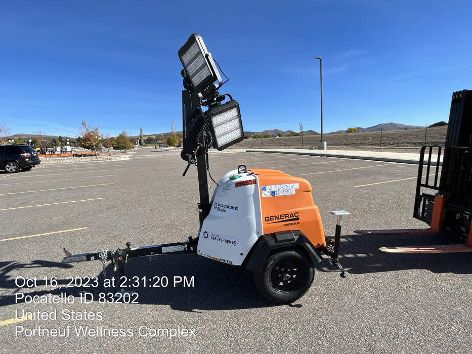 2023 Generac MLT2 Diesel, Flex Switch 120V Input, Powerzone Controller, (4) 320W LED Lights, 4kW Generator, 39.9 Gal Fuel Tank, 2" Ball, T3