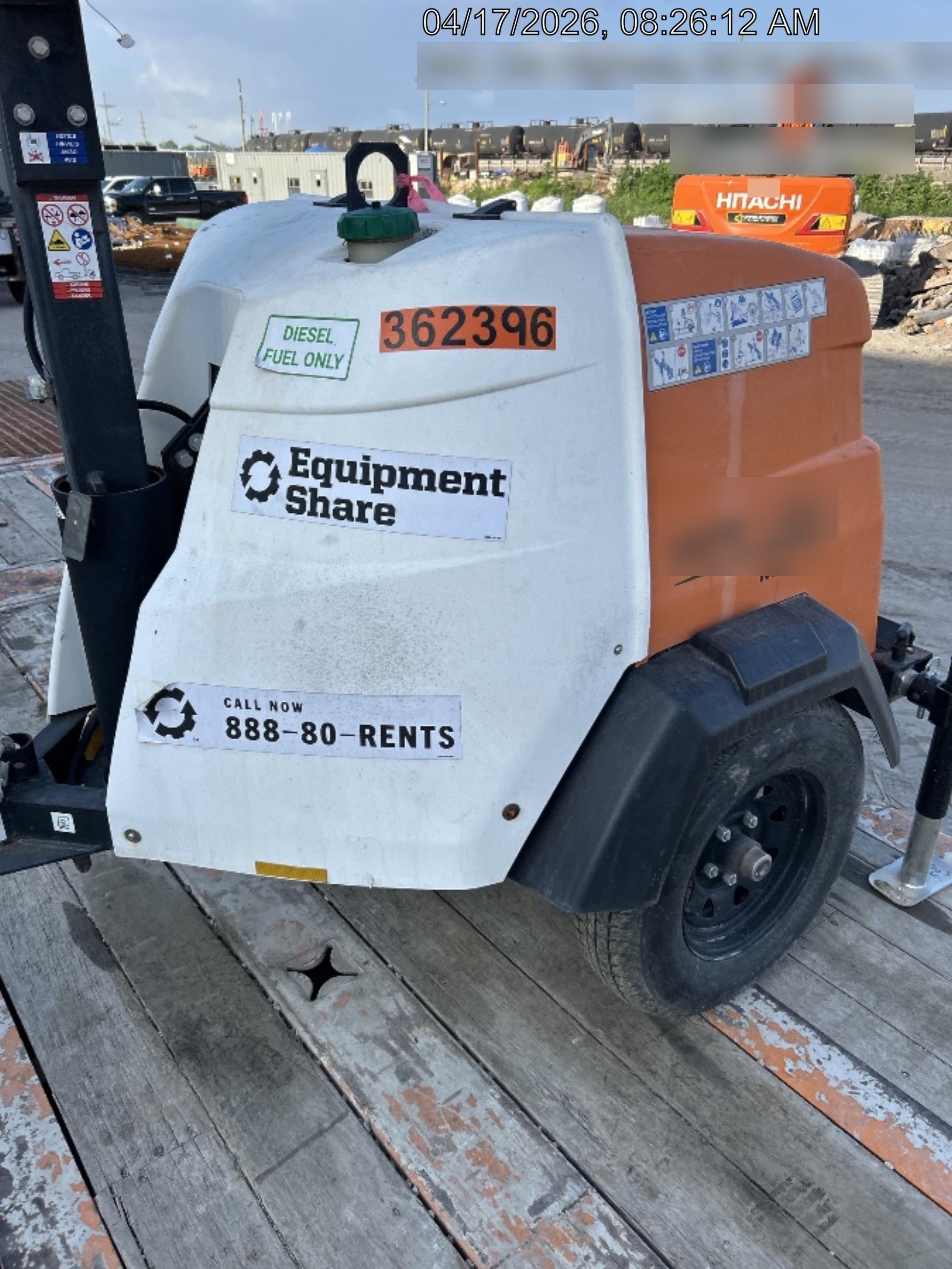 2023 Generac MLT2 Diesel, Flex Switch 120V Input, Powerzone Controller, 
(4) 320W LED Lights, 4kW Generator, 39.9 Gal Fuel Tank, 2" Ball, T3