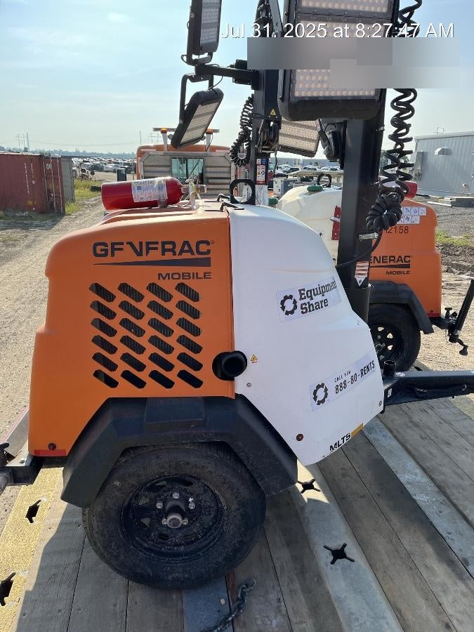 2023 Generac MLT2 Diesel, Flex Switch 120V Input, Powerzone Controller, (4) 320W LED Lights, 4kW Generator, 39.9 Gal Fuel Tank, 2" Ball, T3