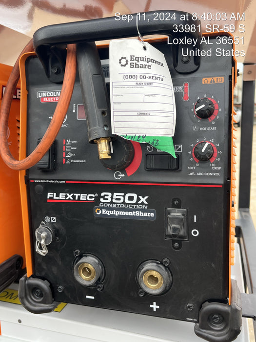 2023 LINCOLN ELECTRIC FLEXTEC 350X