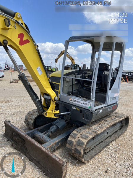 2020 Wacker Neuson EZ53 MX,TRK,LGD,CNPY,PC w/QC Coupler, 12"/18"/24" HD Buckets