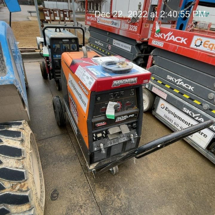 2021 Lincoln Electric Ranger 305 LPG LPG One-Pak (includes undercarriage, tank holder & tank strap) ORANGE