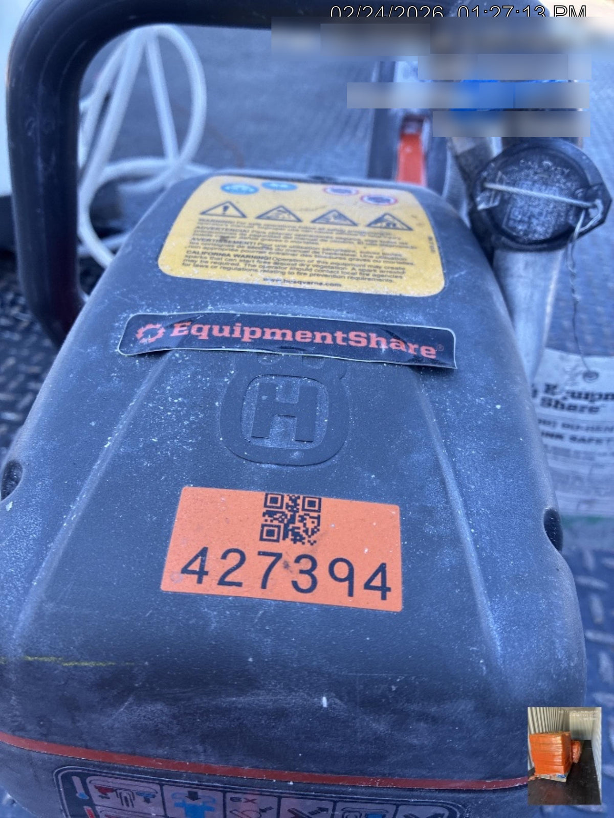 2020 HUSQVARNA K760 CUT-N-BREAK