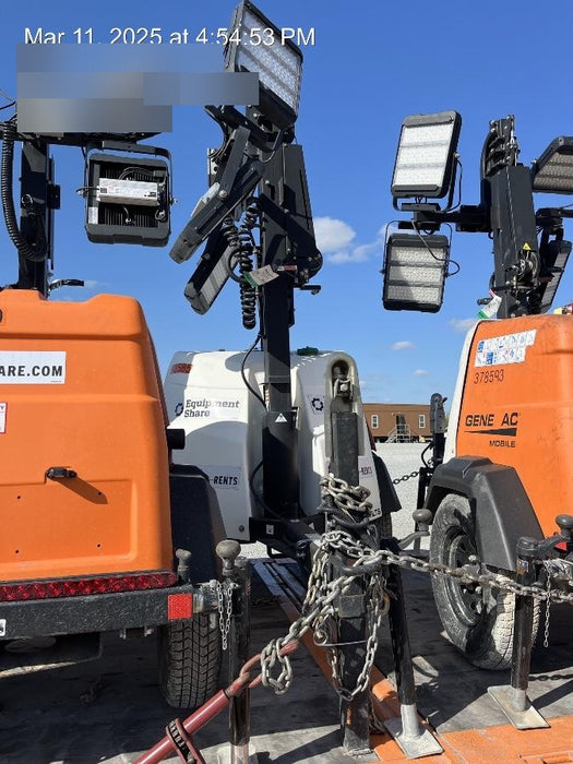 2023 Generac MLT2 Diesel, Flex Switch 120V Input, Powerzone Controller, 
(4) 320W LED Lights, 4kW Generator, 39.9 Gal Fuel Tank, 2" Ball, T3
