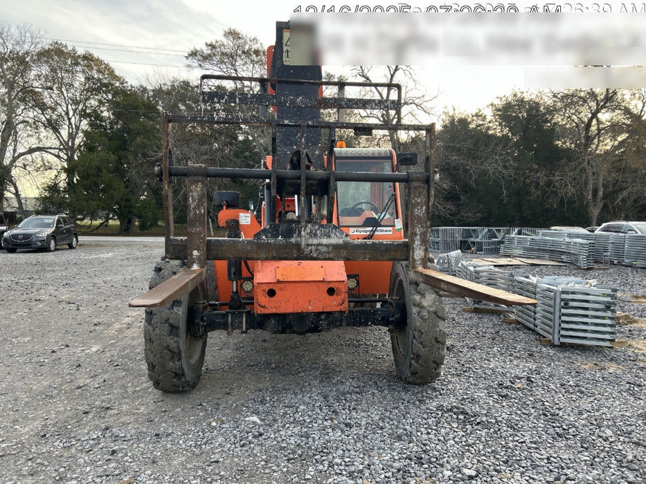 2019 Skytrak 6036 Cab/Heat/Air, Solid Tires, LED Work Lights, Beacon w/50" Carriage, 48" Pallet Forks