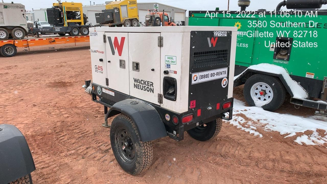 2022 WACKER NEUSON G25