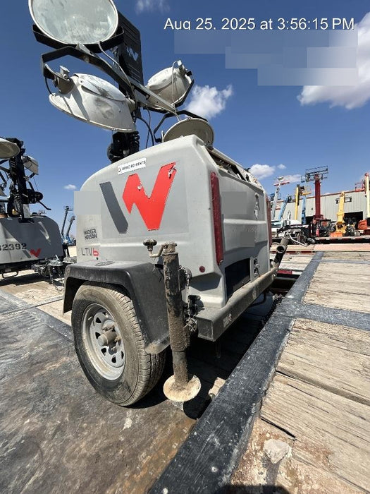 2018 Wacker Neuson LTV6L-MH Wacker Neuson LTV6L Mobile Light Tower w/Fuel Level Sensor Installed