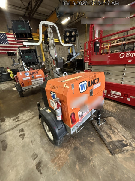 2024 Wanco WLTT-4MM4K Diesel, Deep Sea Controller, Shore Power Plug, Auto Start, (4) 350W LED Floodlights, 4kW Generator, 60 Gal Fuel Tank, 2" Ball, T3