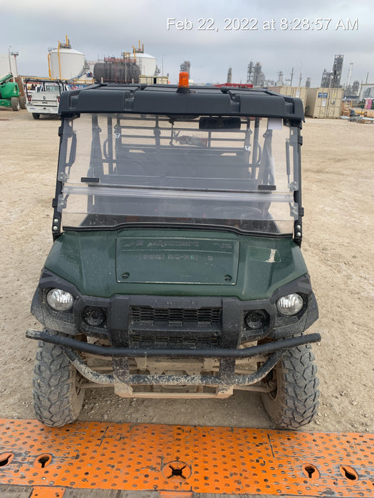 Kawasaki Mule PRO-DXT Standard Options, Backup Alarm, Beacon, Plastic Hard Top, Poly Windshield, Horn Kit