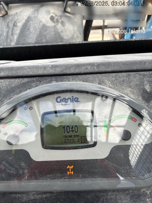 2018 Genie GTH-844 Genie GTH-844 w/Open ROPS, Solid Tires, beacon/work lights, 60" carriage/forks