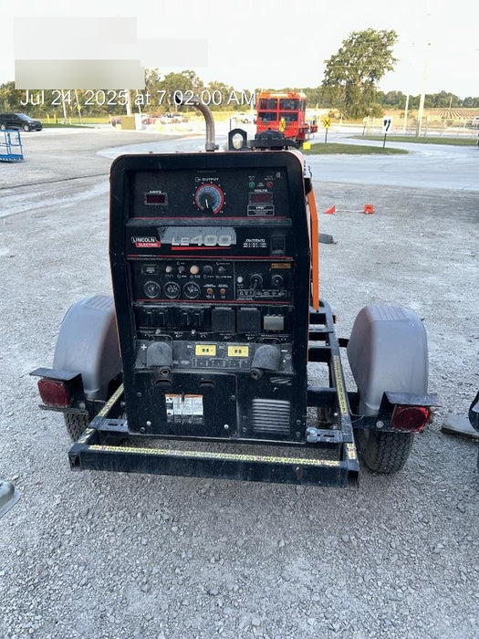 2022 Lincoln Electric LE400 Kubota V1505, Trlr, Cable Rack, Light Kit, ES Decals, T3