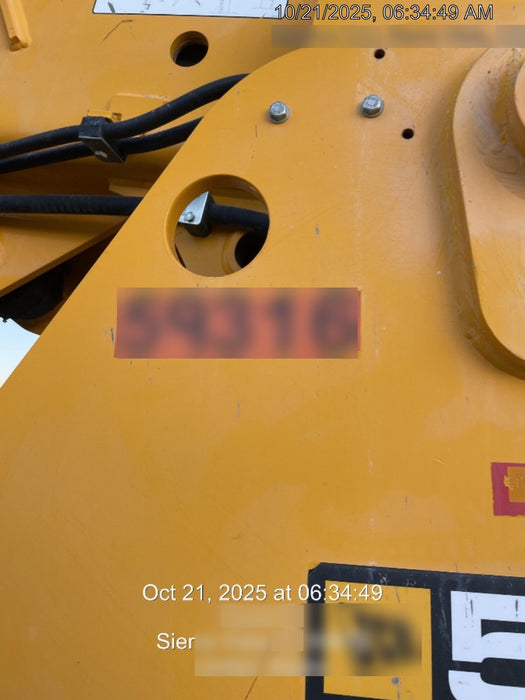 2020 JCB 512-56 Canopy, 74 HP, Solid Tires, STD Worklight, Beacon, Aux Hydraulics, Lifting Eye, Backup Alarm w/66" Carriage, 60" Forks