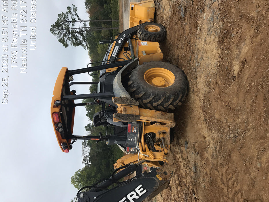 2020 John Deere 310LEP Canopy, 4WD, Standard Stick, Pilot Controls, 2 Way Hydraulics, TAG Manual QC