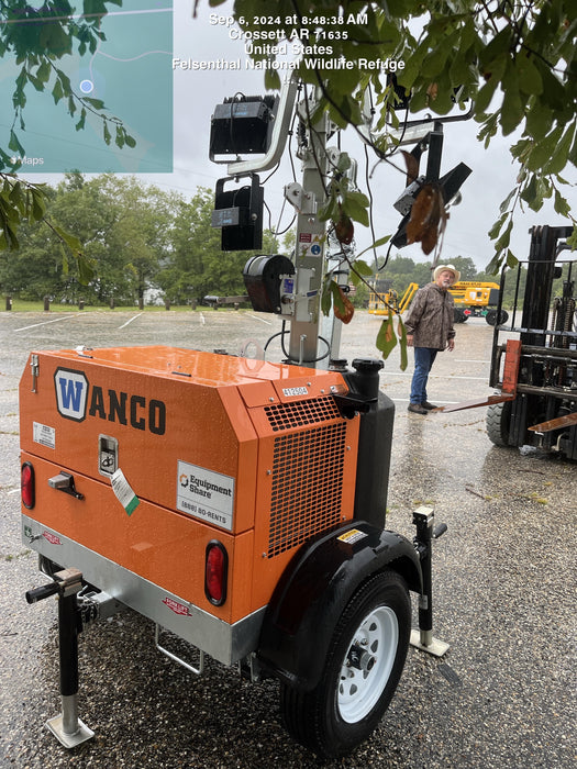 2024 Wanco WLTT-4MM4K Diesel, Deep Sea Controller, Shore Power Plug, Auto Start, (4) 350W LED Floodlights, 4kW Generator, 60 Gal Fuel Tank, 2" Ball, T3