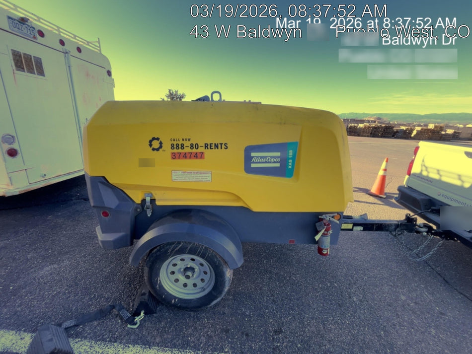 2023 ATLAS COPCO XAS188 CWK