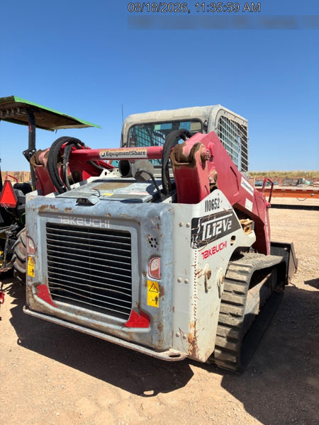 2020 Takeuchi TL12V-2 Cab, Rubber Track