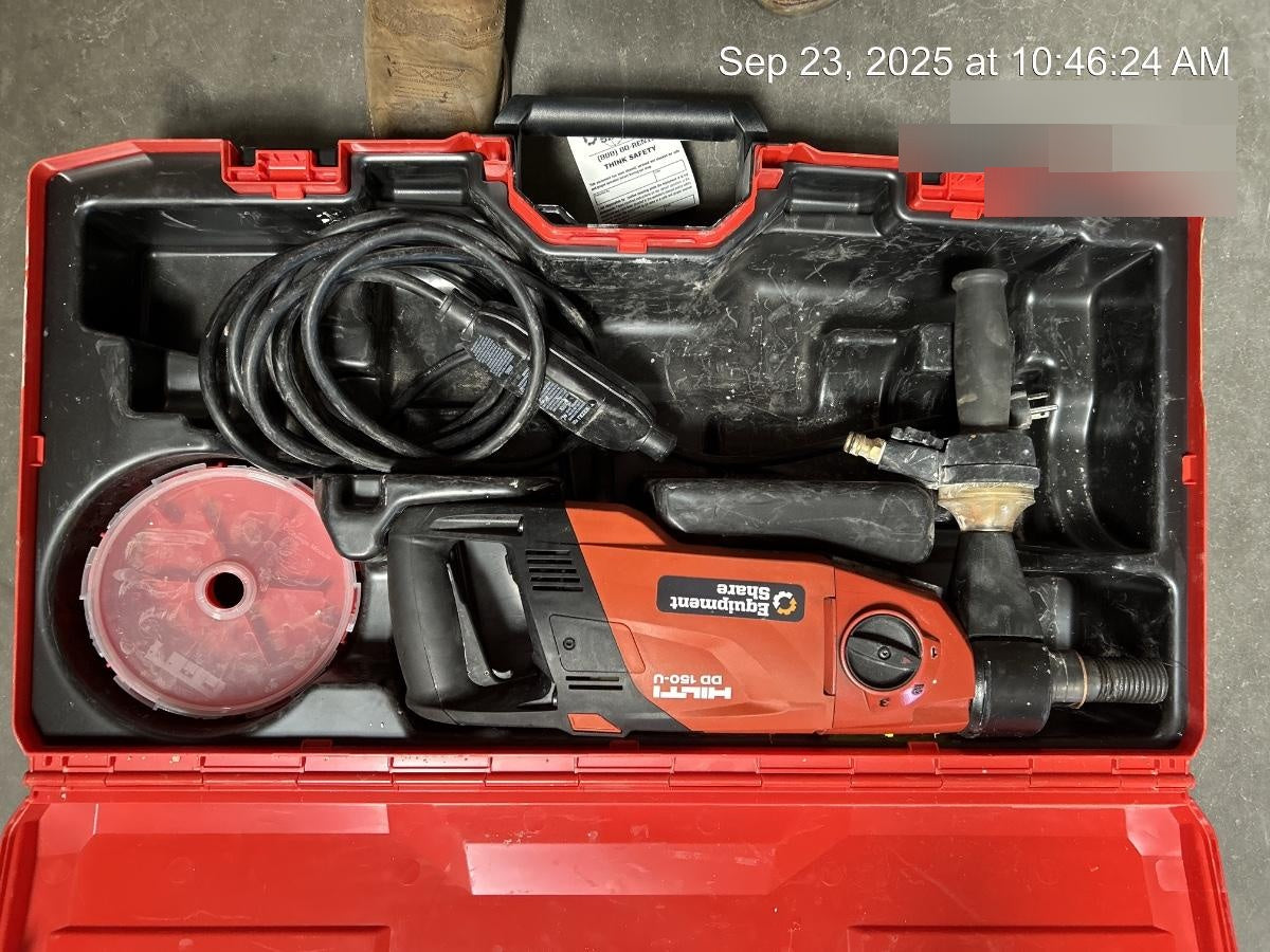 2023 HILTI DD 150-U