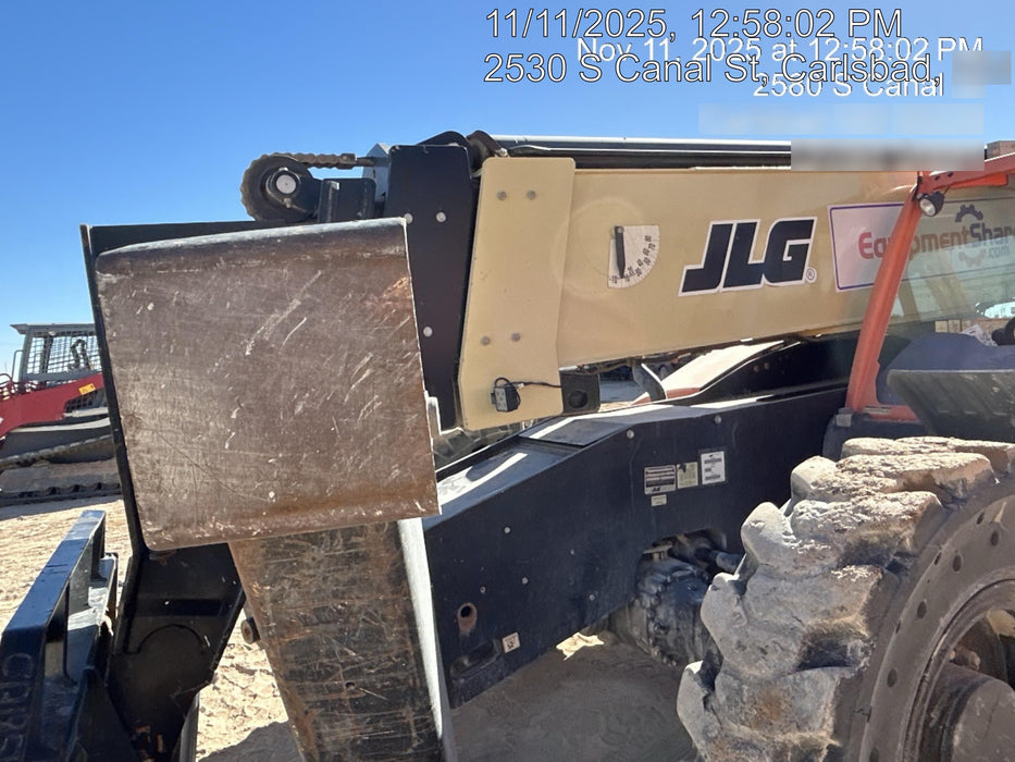 2018 JLG 1255 JLG Skytrak 1255 , Canopy, Carriage 60", Forks 60" ,Worklights, Beacon, Pneumatic Tires, Freight