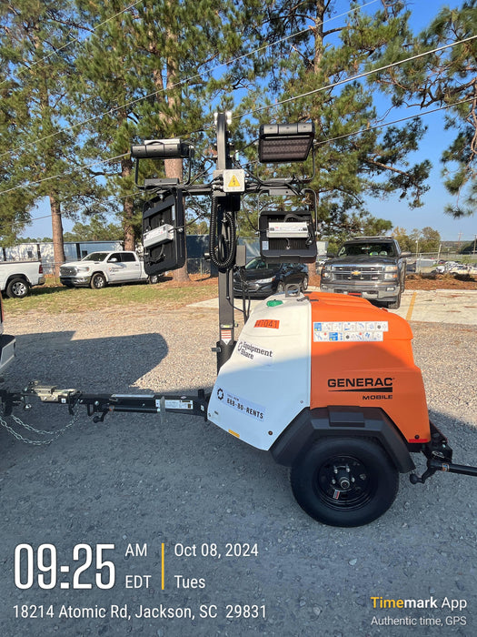 2024 Generac MLT6SKDS-STD4 ELEC WINCH Diesel, Electric Winch Mast, Powerzone Controller, (4) 320W LED Lights, 4kW Generator, 39.9 Gal Fuel Tank, 2" pintle, T3