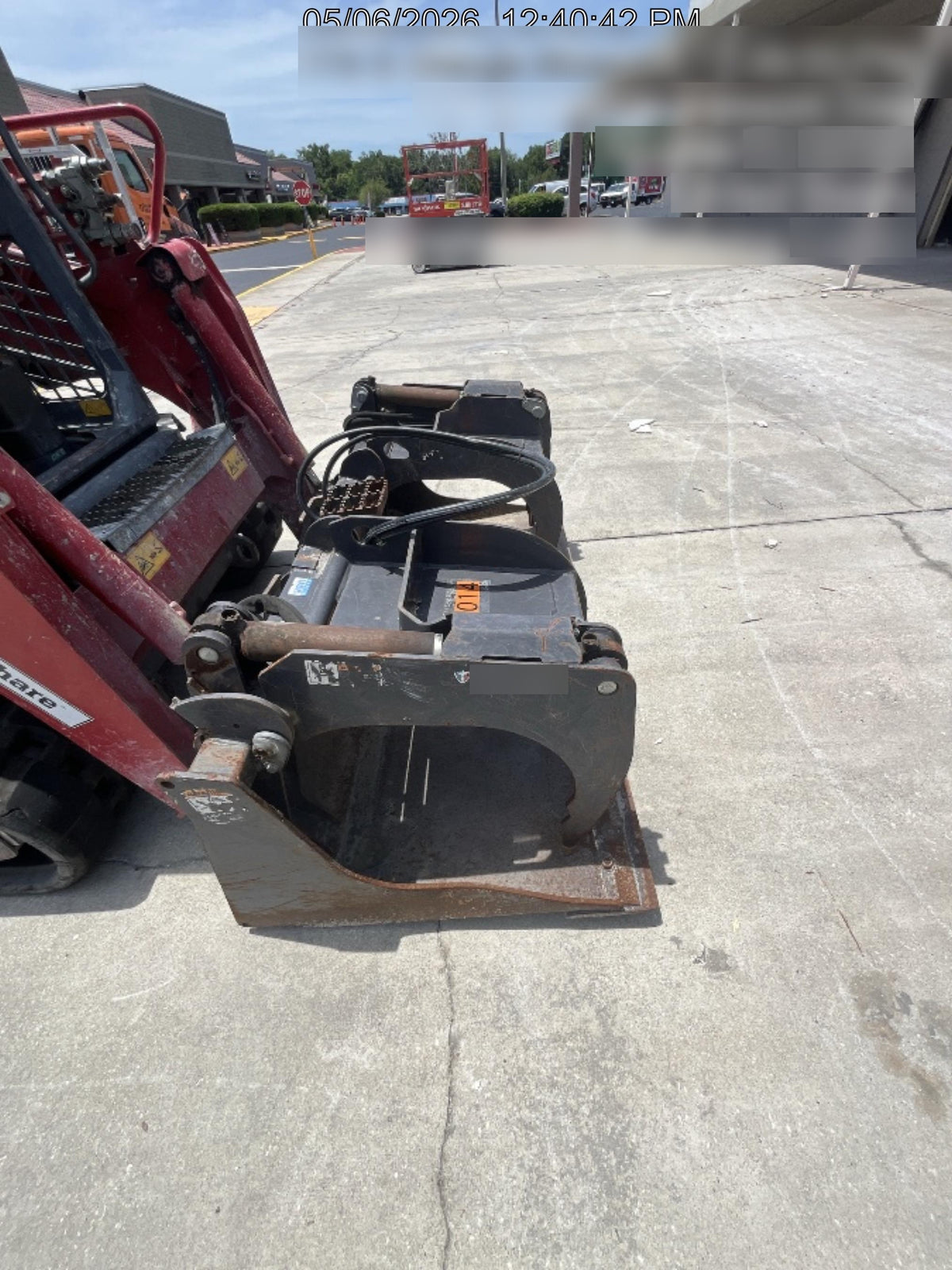 2020 PALADIN 72" Scrap Grapple Bucket - Paladin