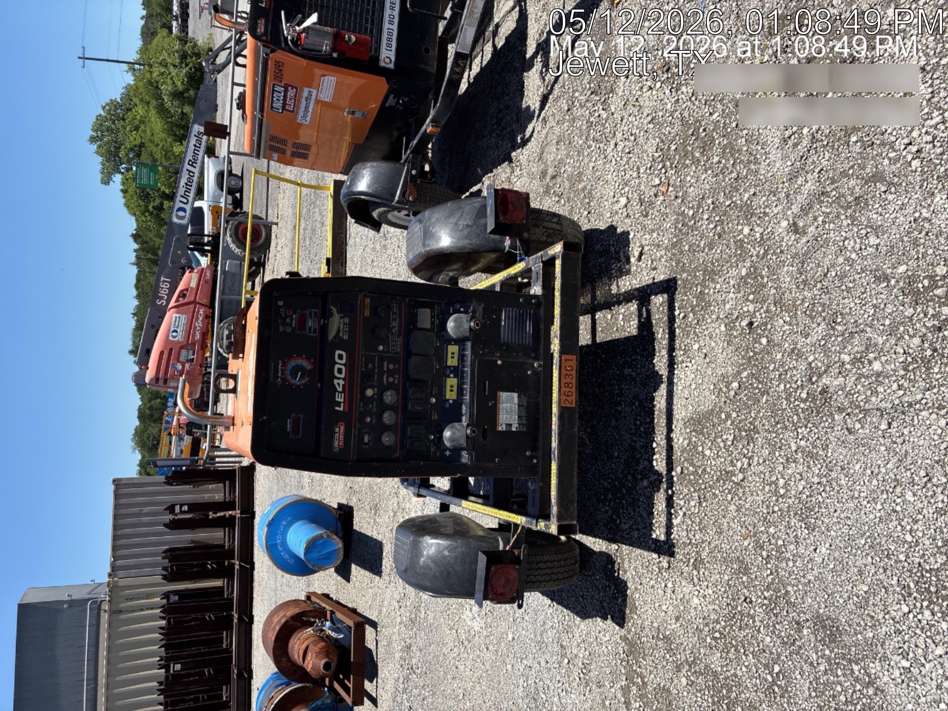 2022 Lincoln Electric LE400 Kubota V1505, Trlr, Cable Rack, Light Kit, ES Decals, T3