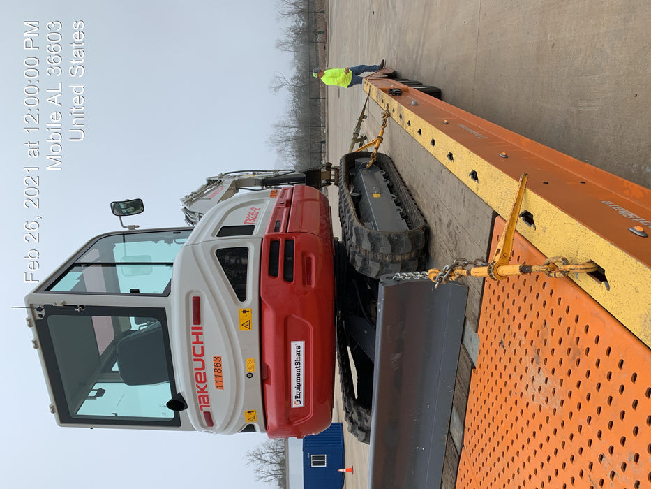2020 Takeuchi TB-235-2CR Cab/Heat/Air, Rubber Tracks, Manual TAG QC