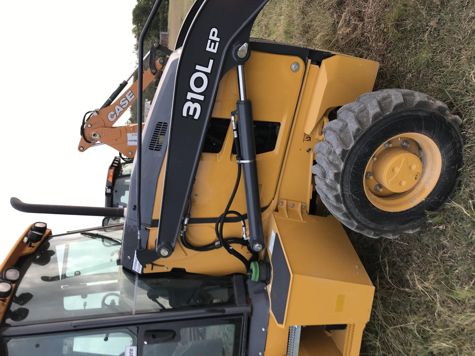 2020 John Deere 310LEP Cab/Heat/Air, 4WD, Standard Stick, Pilot Controls, 2 Way Hydraulics, TAG Manual QC