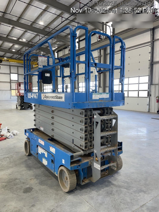 2019 Genie GS-4047 Folding rails with half height swing gate