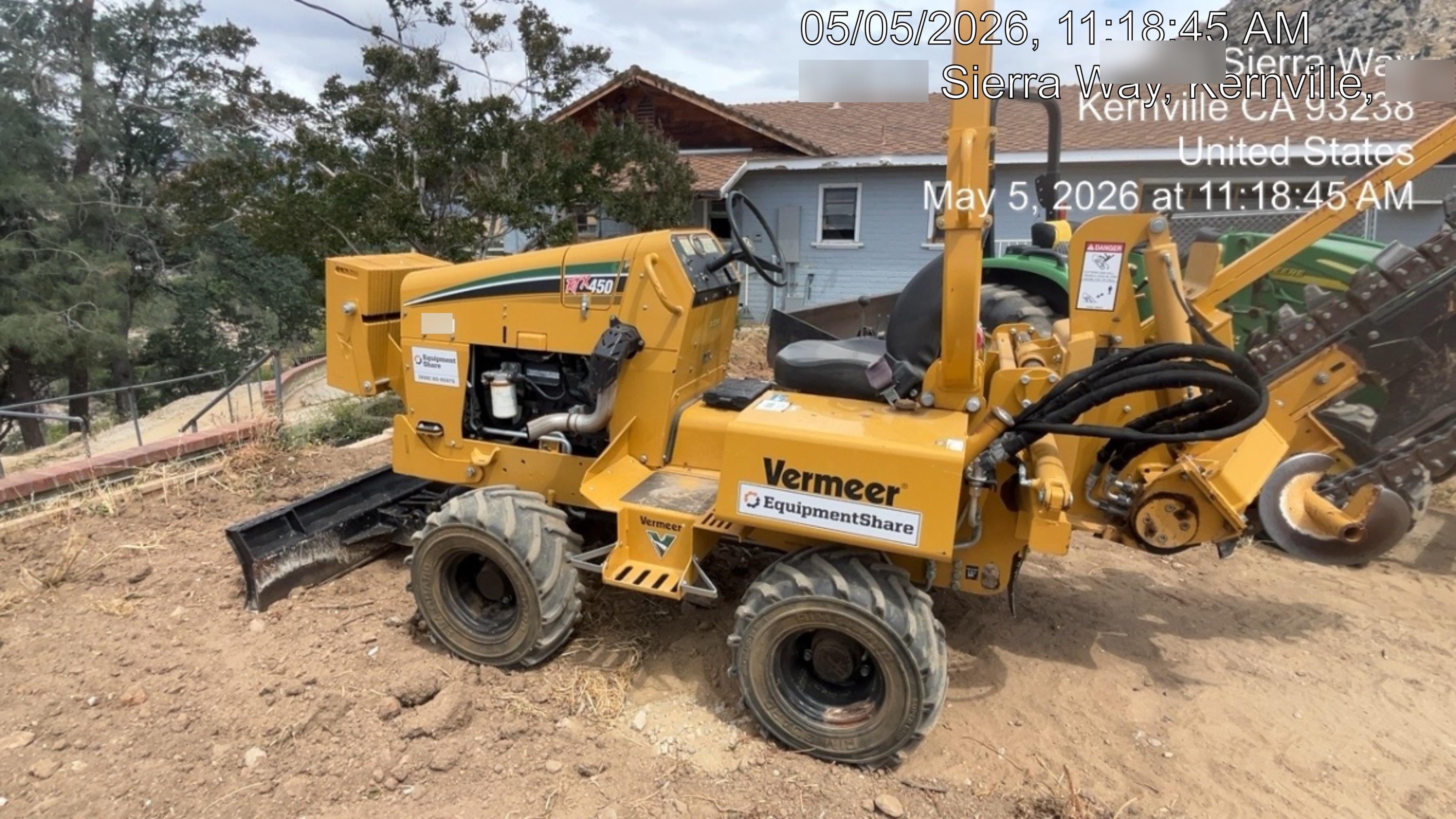 2019 VERMEER RTX450