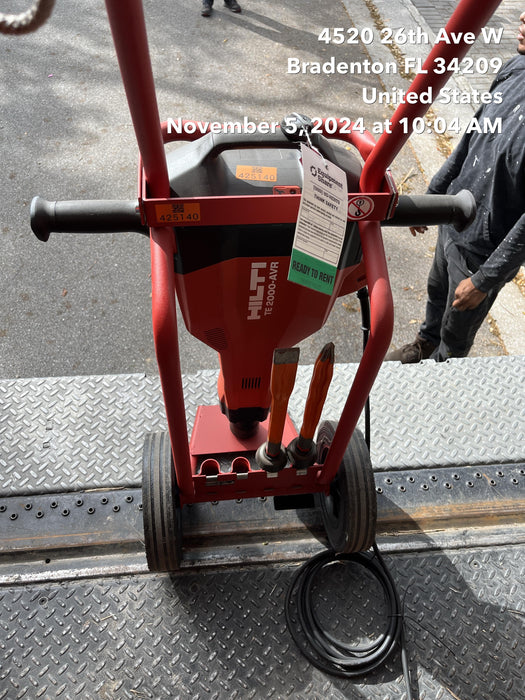 2024 HILTI TE 2000-AVR