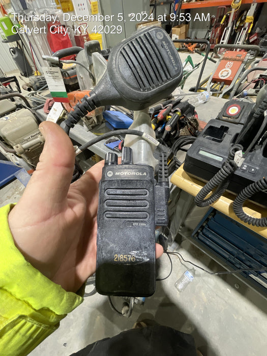 2022 MOTOROLA XPR3300E