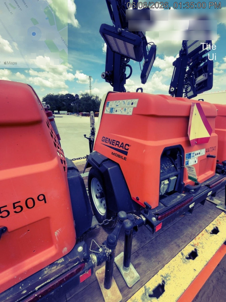 2024 Generac MLT6SKDS-STD4 ELEC WINCH Diesel, Electric Winch Mast, Powerzone Controller, (4) 320W LED Lights, 4kW Generator, 39.9 Gal Fuel Tank, 2" pintle, T3