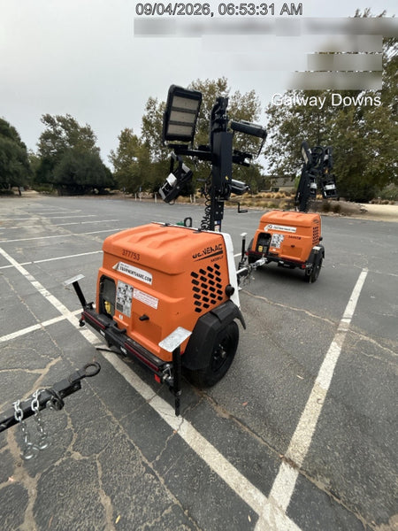 2023 Generac MLT2 Diesel, Flex Switch 120V Input, Powerzone Controller, 
(4) 320W LED Lights, 4kW Generator, 39.9 Gal Fuel Tank, 2" Ball, T3