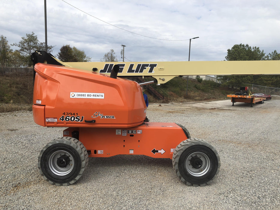 2019 JLG 460SJ Deutz Diesel Engine, FF Non Marking Tires, Rotating Beacon, Welder-Ready Package