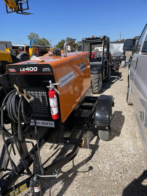 2022 Lincoln Electric LE400 Kubota V1505, Trlr, Cable Rack, Light Kit, ES Decals, T3
