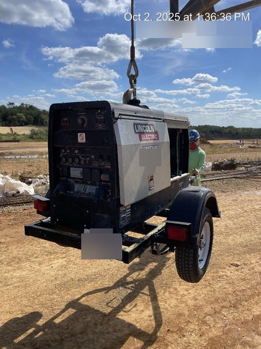 2019 Lincoln Electric Vantage 322 Lincoln Vantage 322 Welder w/Trailer, Light Kit, Cable Rack